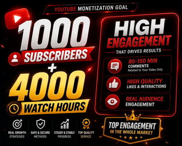 Youtube Monetization Service