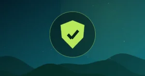 Shield icon with a checkmark representing safe service selection