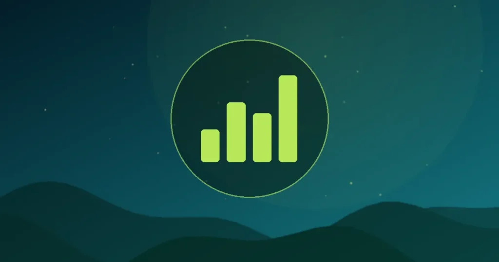 Chart with rising bars representing different YouTube income streams