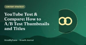 Three thumbnail variants being compared side by side